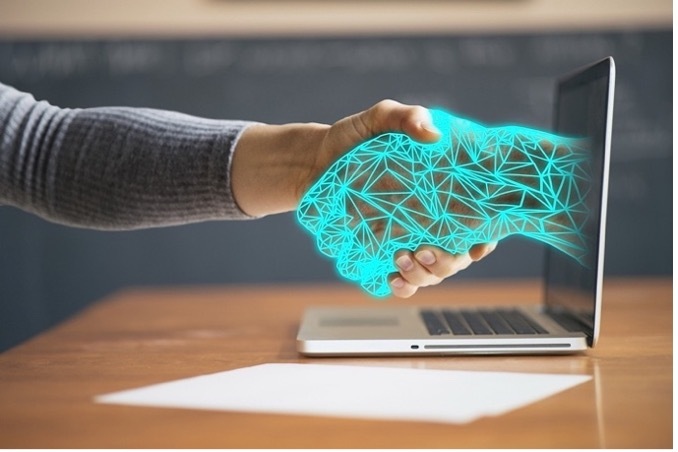 AI handshake